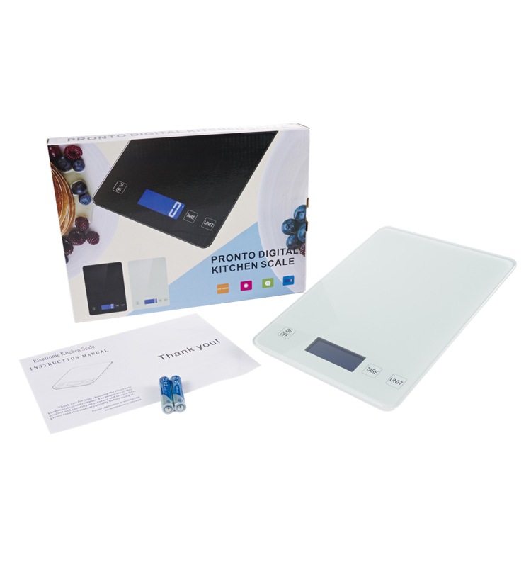 Tempered glass electronic kitchen food weigh scale (图4)