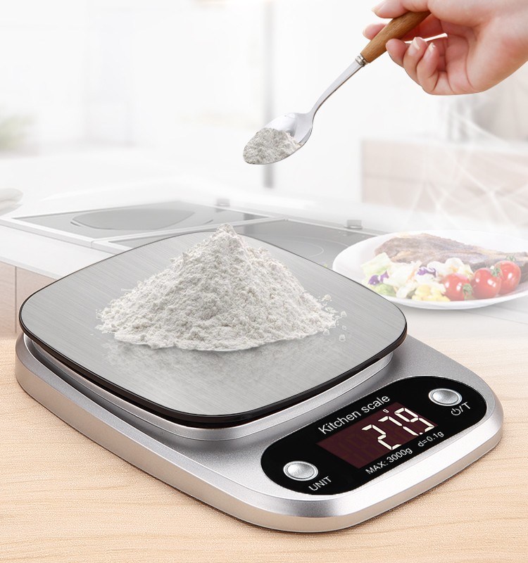 Accurate household electronic digital food diet weighing household kitchen scale for baking cooking