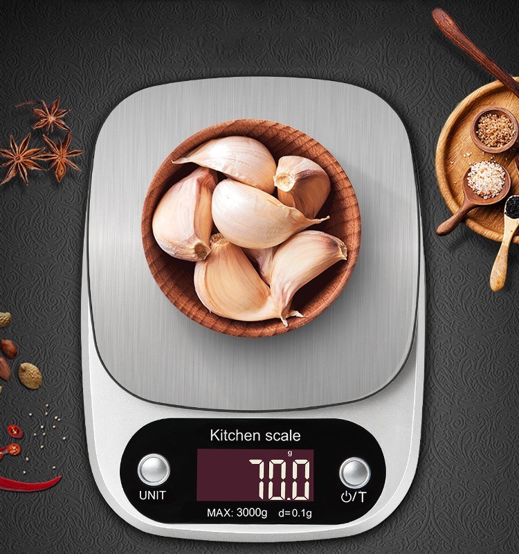 Accurate household electronic digital food diet weighing household kitchen scale for baking cooking