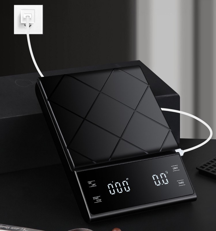 Kitchen Coffee Scale With Timer 3kg*0.1g