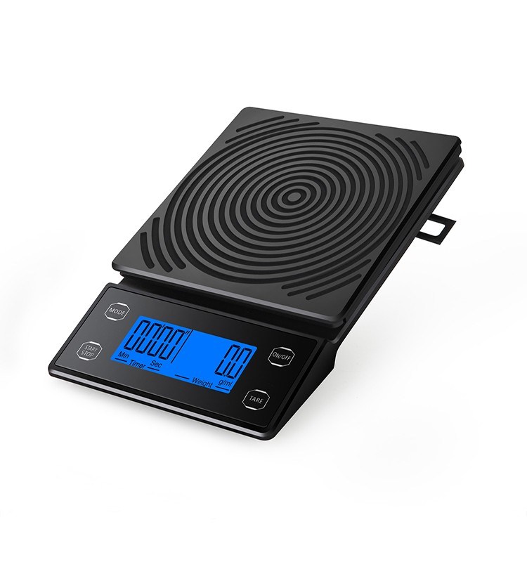 Timing And Countdown Function Electronic Digital Kitchen Coffee Scale 3kg/5kg*0.1g