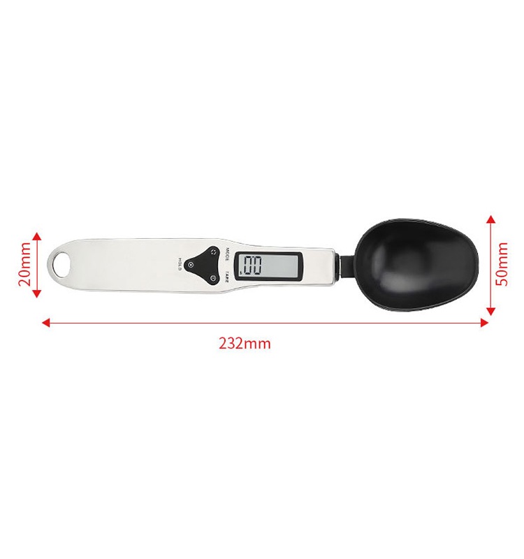 Stainless steell spoon scale 500g*0.1g(图1)