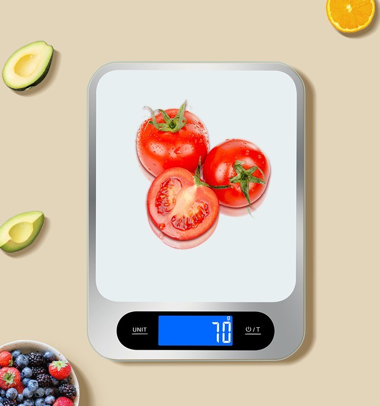 Tempered Glass Electronic Kitchen Food Scale