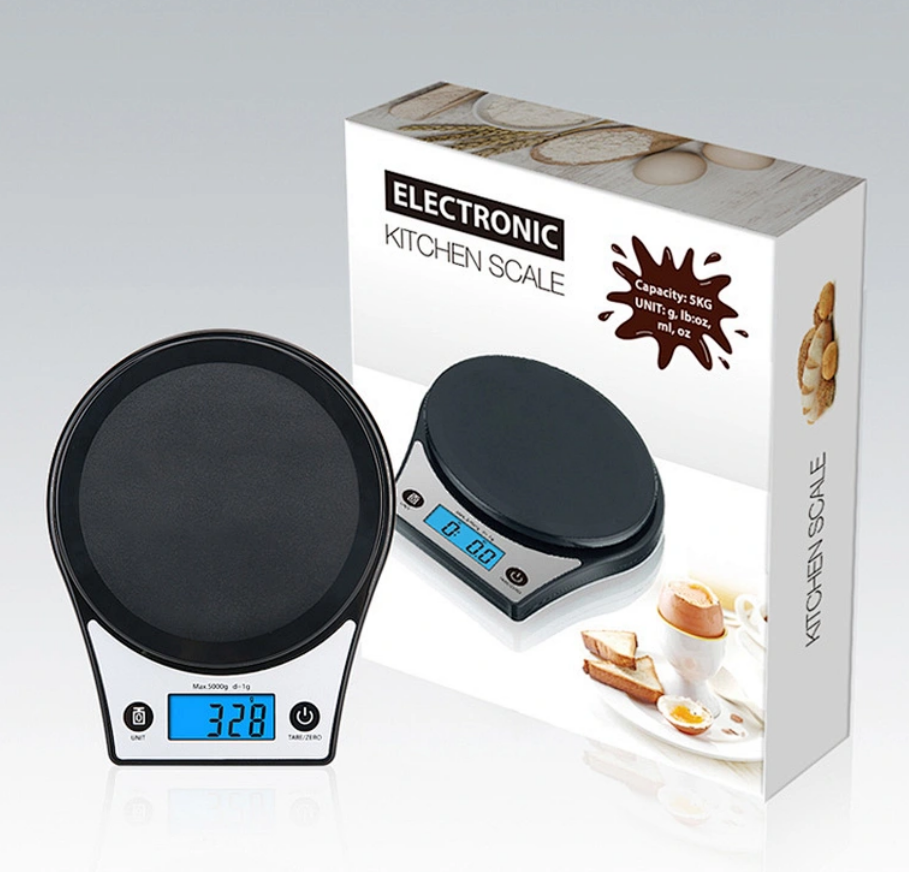 Custom ABS Plastic Platform Food Weight scale with bowl Option 5kg 0.1 g