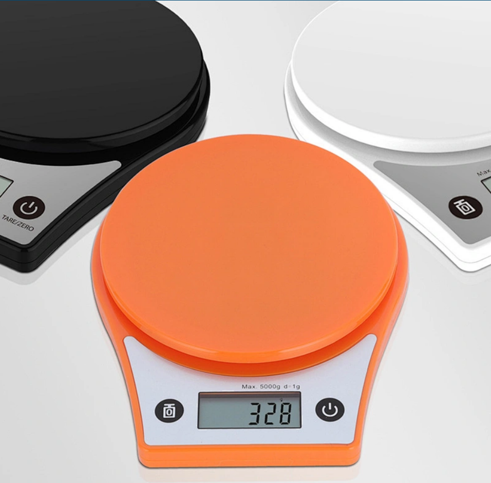 Custom ABS Plastic Platform Food Weight scale with bowl Option 5kg 0.1 g