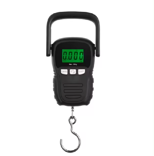 Portable 50kg Digital Types of Fishing Scale with Measure Ruler