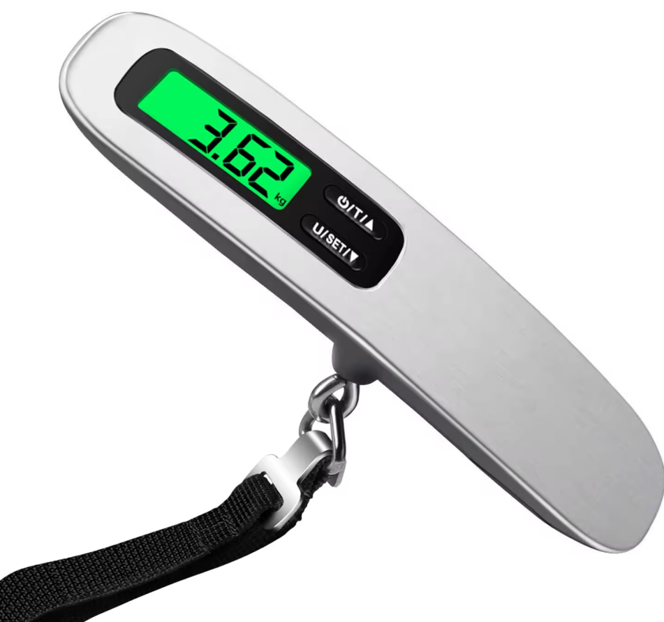 50kg LCD Display Luggage Scale Electronic Weighing Digital For Travel Suitcase Weight