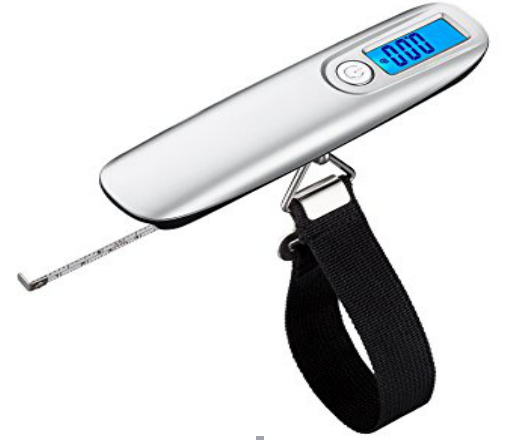 50kg Digital Weight Electronic Hanging Balance Portable Luggage Scale with tape