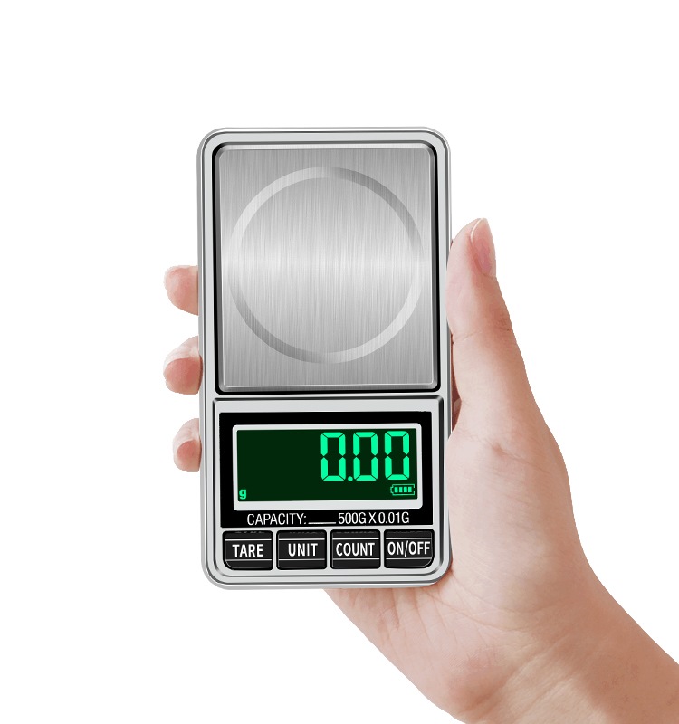 100g 200g 300g 500g Digital Pocket Scale Mini Electronics Balance 0.01g(图2)