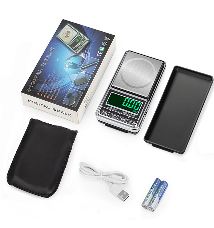 100g 200g 300g 500g Digital Pocket Scale Mini Electronics Balance 0.01g(图4)