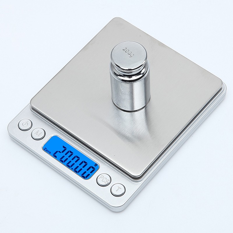 Accurate 500g 1kg 2kg 3kg Portable Digital pocket Scale