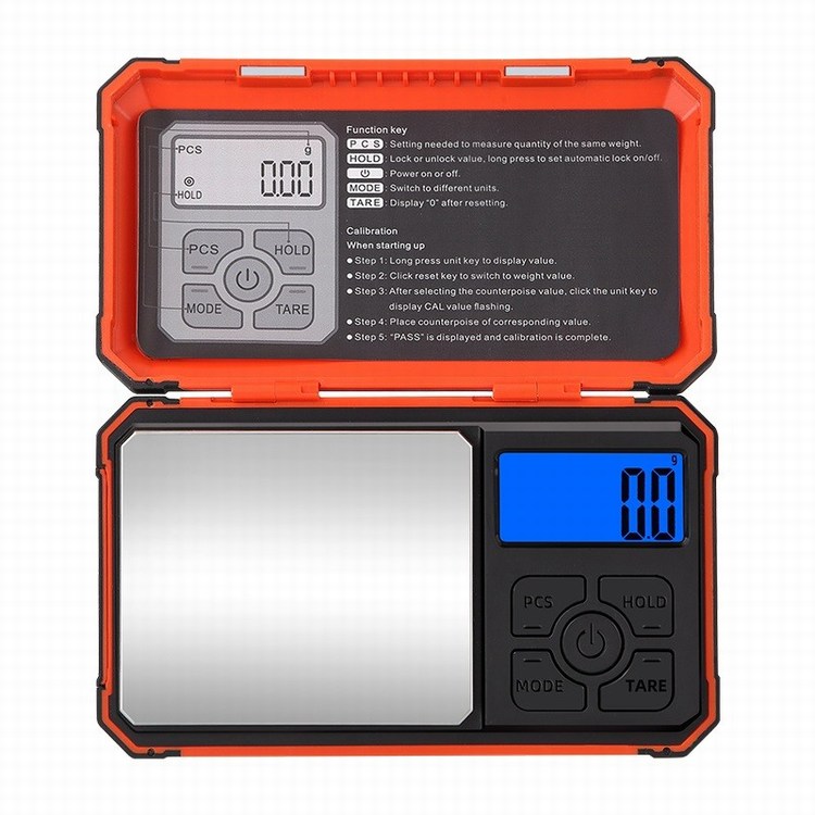 Portable Pocket Jewelry Scale Precision 0.1g, 0.01g, 0.001g