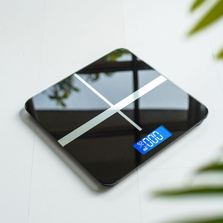 Household Custom Body Electronic Glass Platform Digital Bathroom Scale